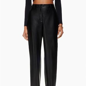Aritzia Babaton Vegan Leather Pants